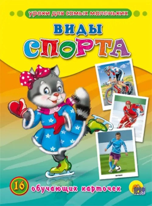 Виды спорта: Обучающие карточки