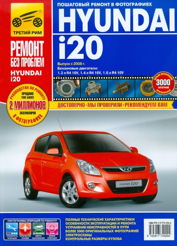 Hyundai i20: Выпуск с 2008 г. Пошаговый ремонт в фотографиях